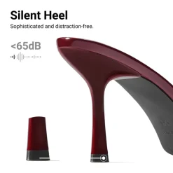 Women's Minimalist Pointed Toe Mule Heels