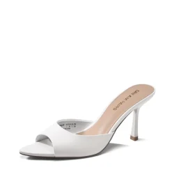 Women's Minimalist Pointed Toe Mule Heels