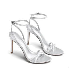Women's Minimalist Stiletto Heels with Ankle Strap