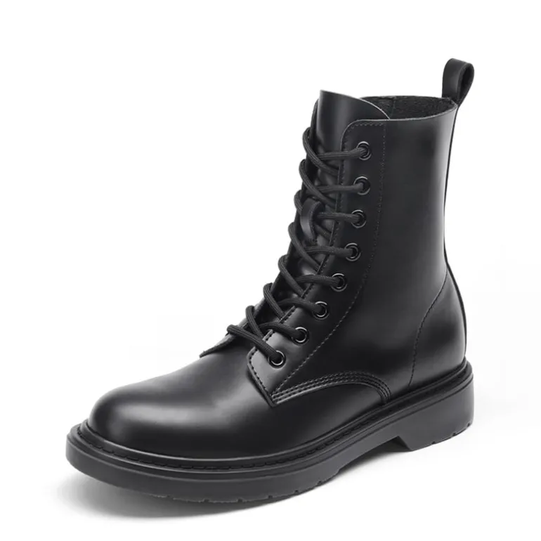 Women’s Modern Lace-Up Combat Ankle Boots