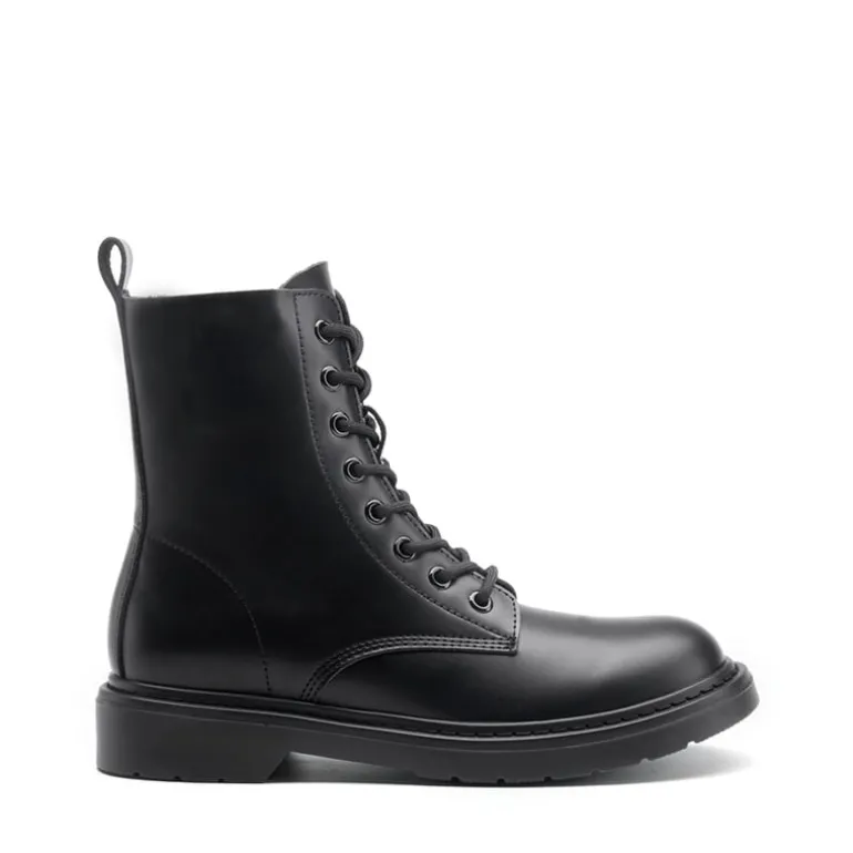 Women’s Modern Lace-Up Combat Ankle Boots