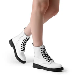 Women’s Modern Lace-Up Combat Ankle Boots
