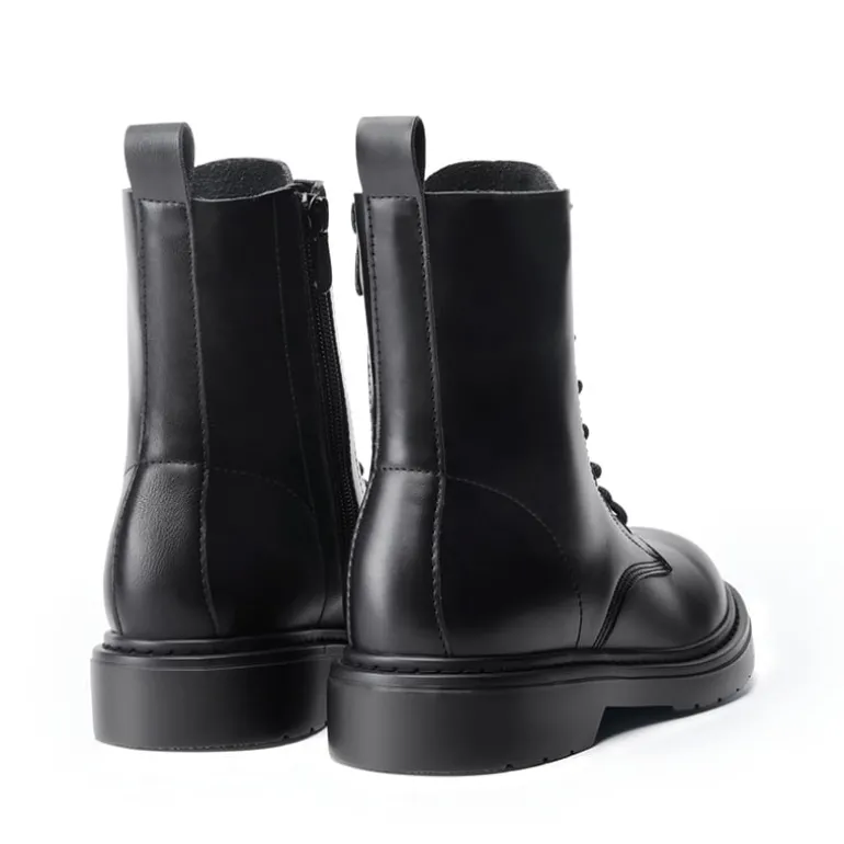 Women’s Modern Lace-Up Combat Ankle Boots