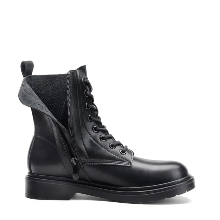 Women’s Modern Lace-Up Combat Ankle Boots