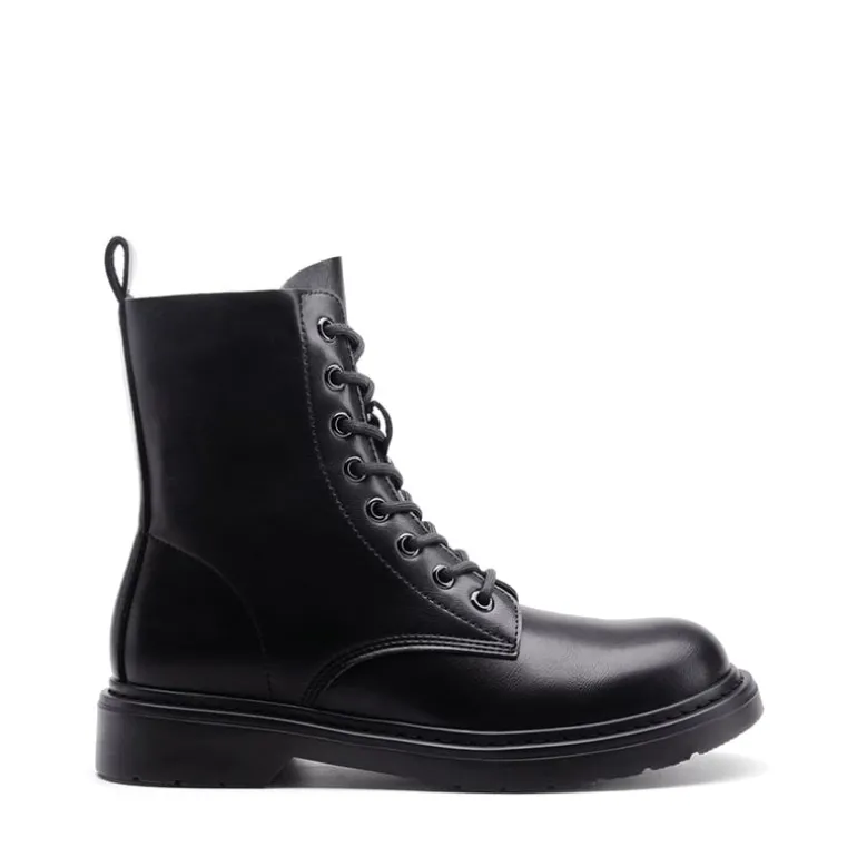 Women’s Modern Lace-Up Combat Ankle Boots