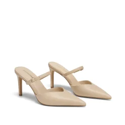 Women’s Mule Stiletto Heels with Adjustable Strap