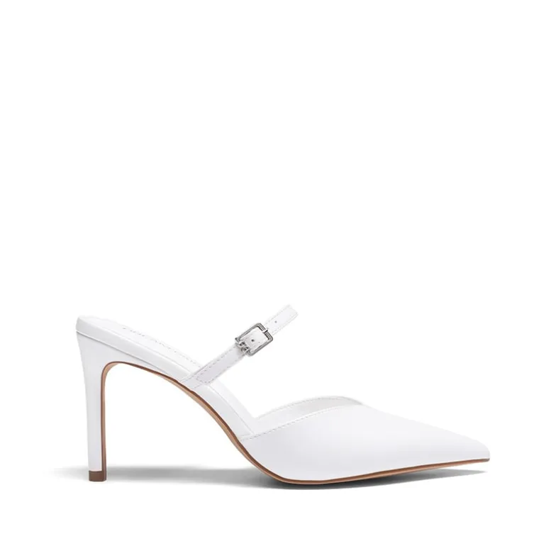 Women’s Mule Stiletto Heels with Adjustable Strap