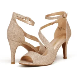 Women's Open Toe Pump Stylish Heel Sandals