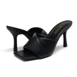 Women's Open Toe Stiletto Heel Mules