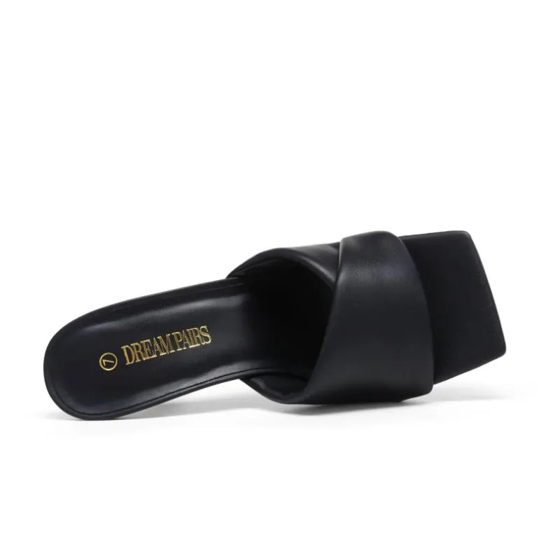 Women's Open Toe Stiletto Heel Mules