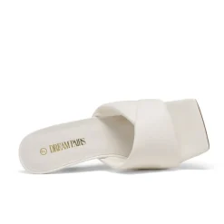 Women's Open Toe Stiletto Heel Mules