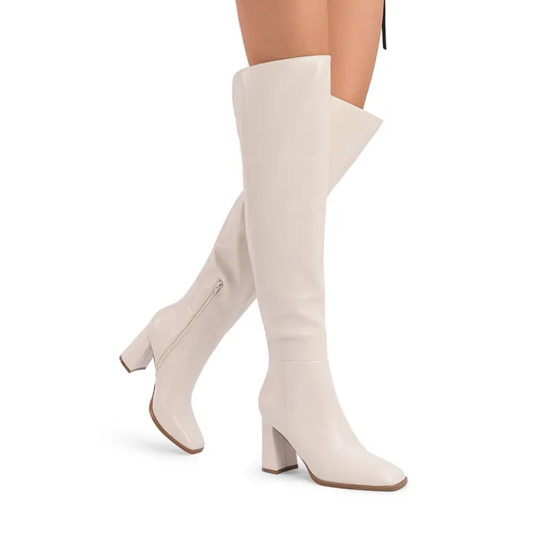 Women’s Over-The-Knee Square-Toe Boots