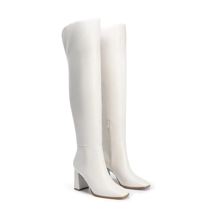 Women’s Over-The-Knee Square-Toe Boots