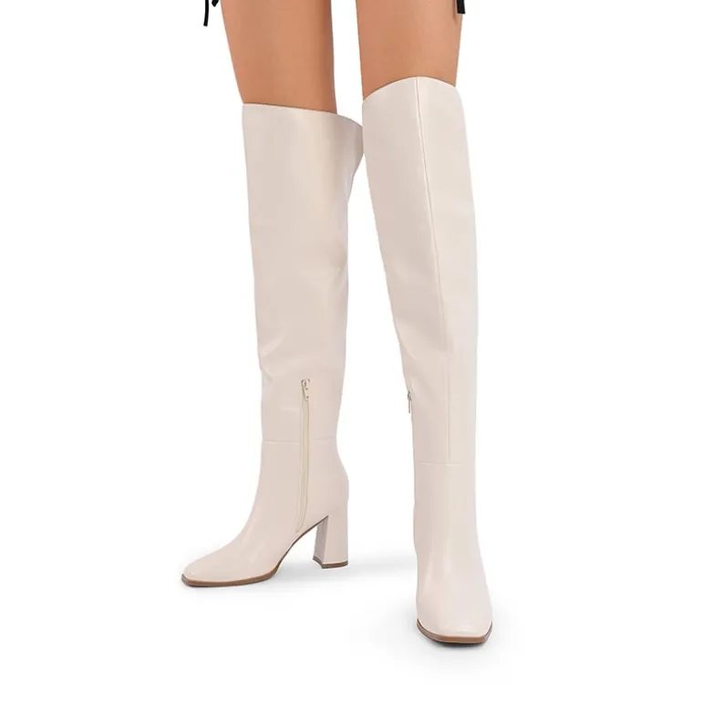 Women’s Over-The-Knee Square-Toe Boots