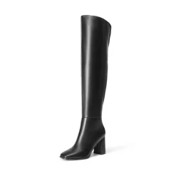 Women’s Over-The-Knee Square-Toe Boots