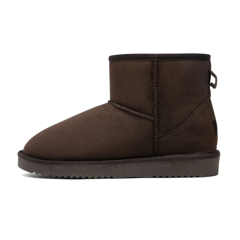 Women's Patterned Winter Ankle Snow Boots