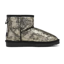Women's Patterned Winter Ankle Snow Boots