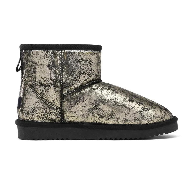 Women's Patterned Winter Ankle Snow Boots