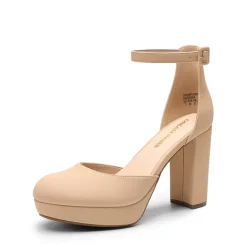 Women’s Platform Block Heel Pumps