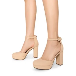 Women’s Platform Block Heel Pumps