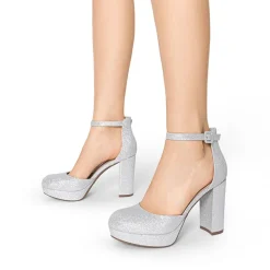 Women’s Platform Block Heel Pumps