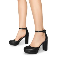 Women’s Platform Block Heel Pumps
