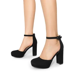 Women’s Platform Block Heel Pumps
