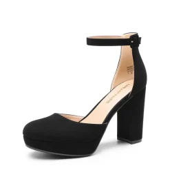 Women’s Platform Block Heel Pumps