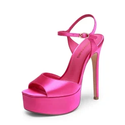 Women’s Platform Stiletto Heels with Cushioned Insole