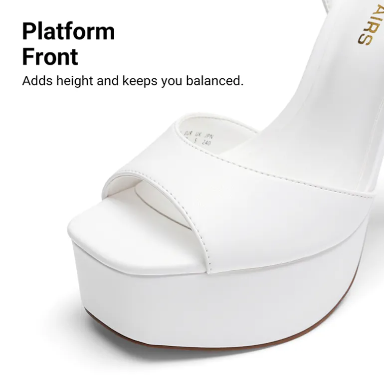 Women’s Platform Stiletto Heels with Cushioned Insole