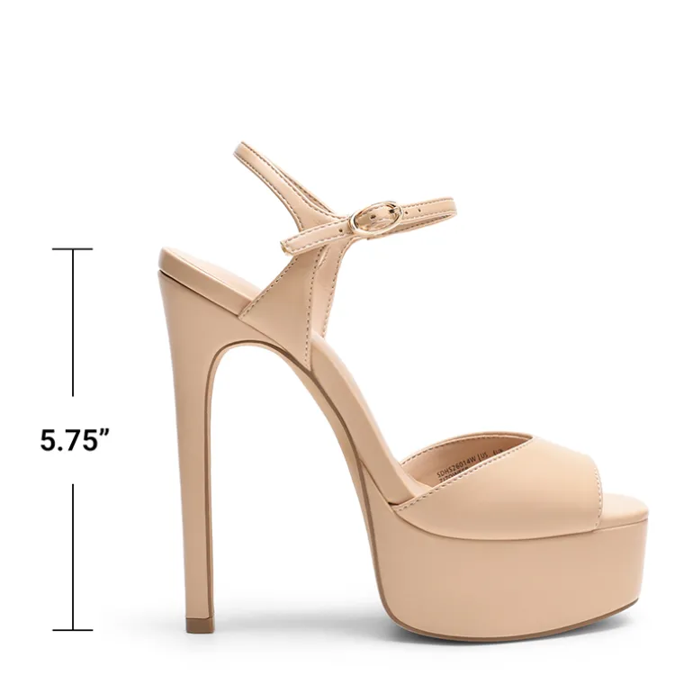 Women’s Platform Stiletto Heels with Cushioned Insole