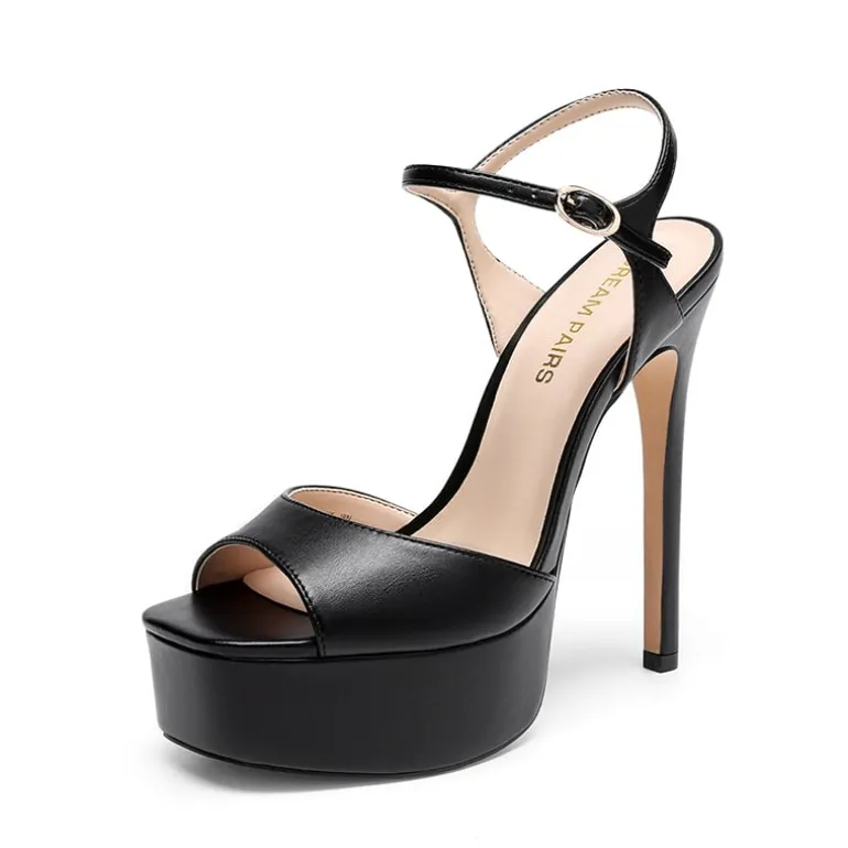 Women’s Platform Stiletto Heels with Cushioned Insole