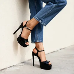 Women’s Platform Stiletto Heels with Cushioned Insole