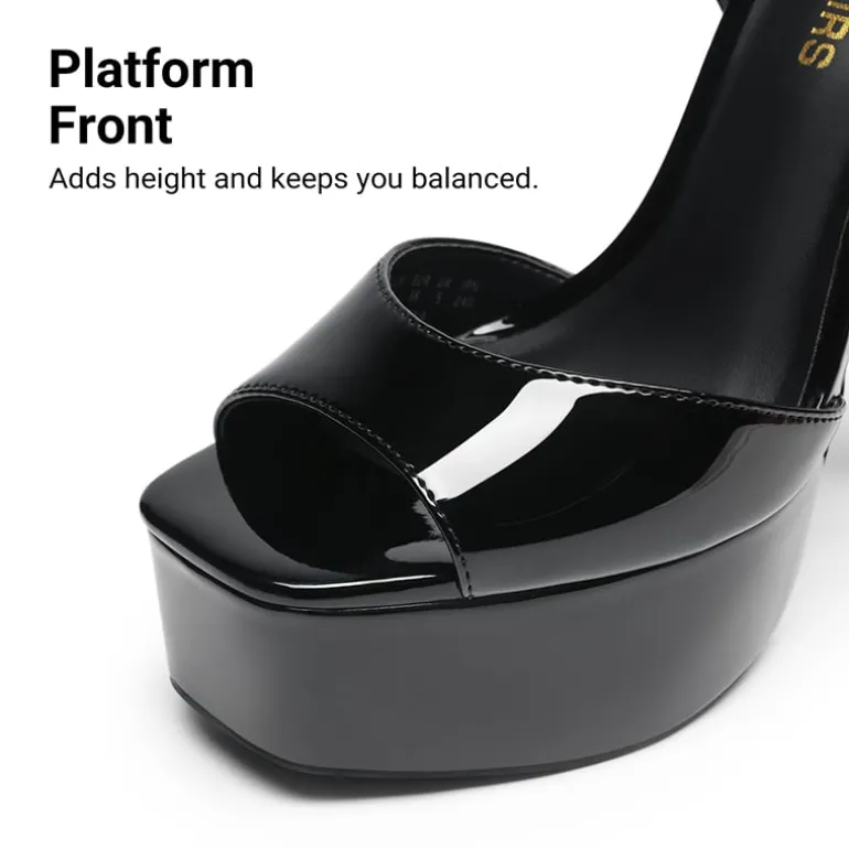 Women’s Platform Stiletto Heels with Cushioned Insole