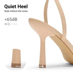 Women's Pointed Open-Toe Stiletto Sandals