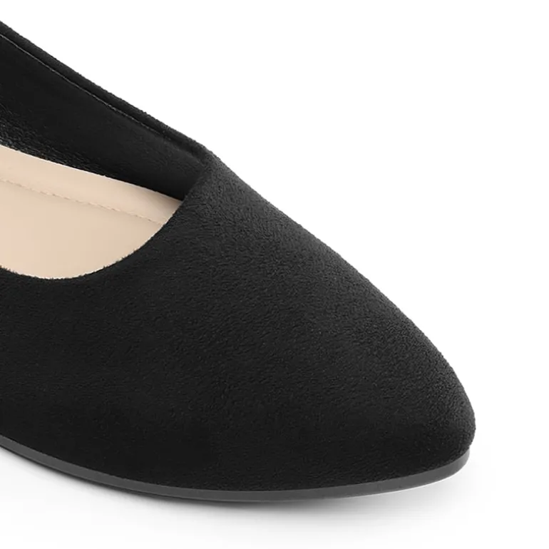 Women’s Pointed Toe Faux Suede Flats