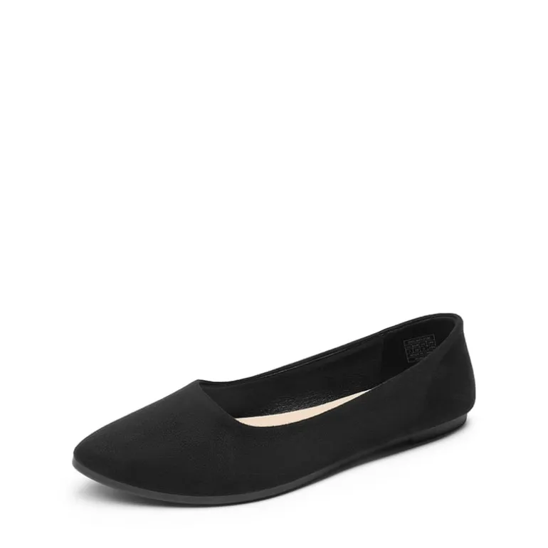 Women’s Pointed Toe Faux Suede Flats