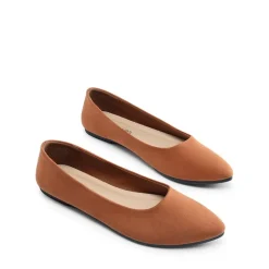 Women’s Pointed Toe Faux Suede Flats