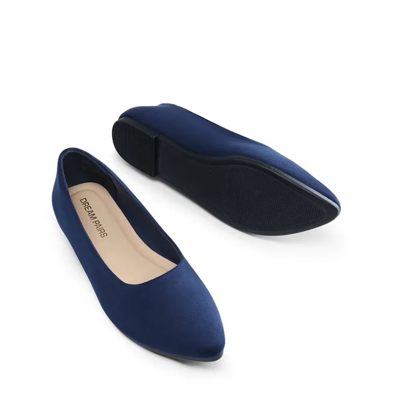 Women’s Pointed Toe Faux Suede Flats