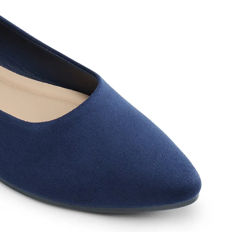 Women’s Pointed Toe Faux Suede Flats