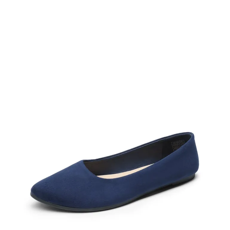Women’s Pointed Toe Faux Suede Flats