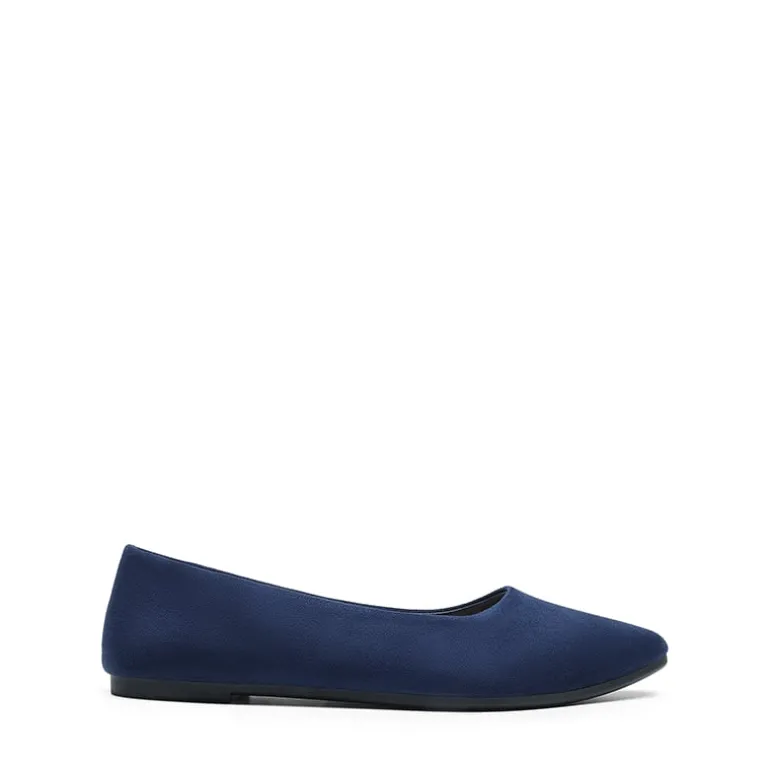 Women’s Pointed Toe Faux Suede Flats
