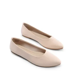 Women’s Pointed Toe Faux Suede Flats