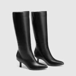 Women’s Pointed-Toe Kitten Heel Boots