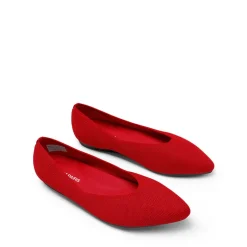 Women's Pointed Toe Knit Slip-On Flats