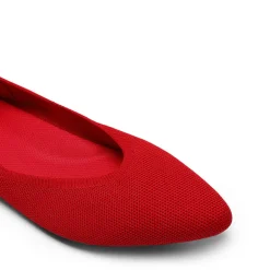 Women's Pointed Toe Knit Slip-On Flats