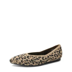 Women's Pointed Toe Knit Slip-On Flats
