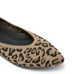 Women's Pointed Toe Knit Slip-On Flats