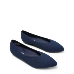 Women's Pointed Toe Knit Slip-On Flats
