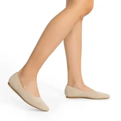 Women's Pointed Toe Knit Slip-On Flats
